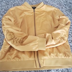 Yellow Mustard Bomber jacket